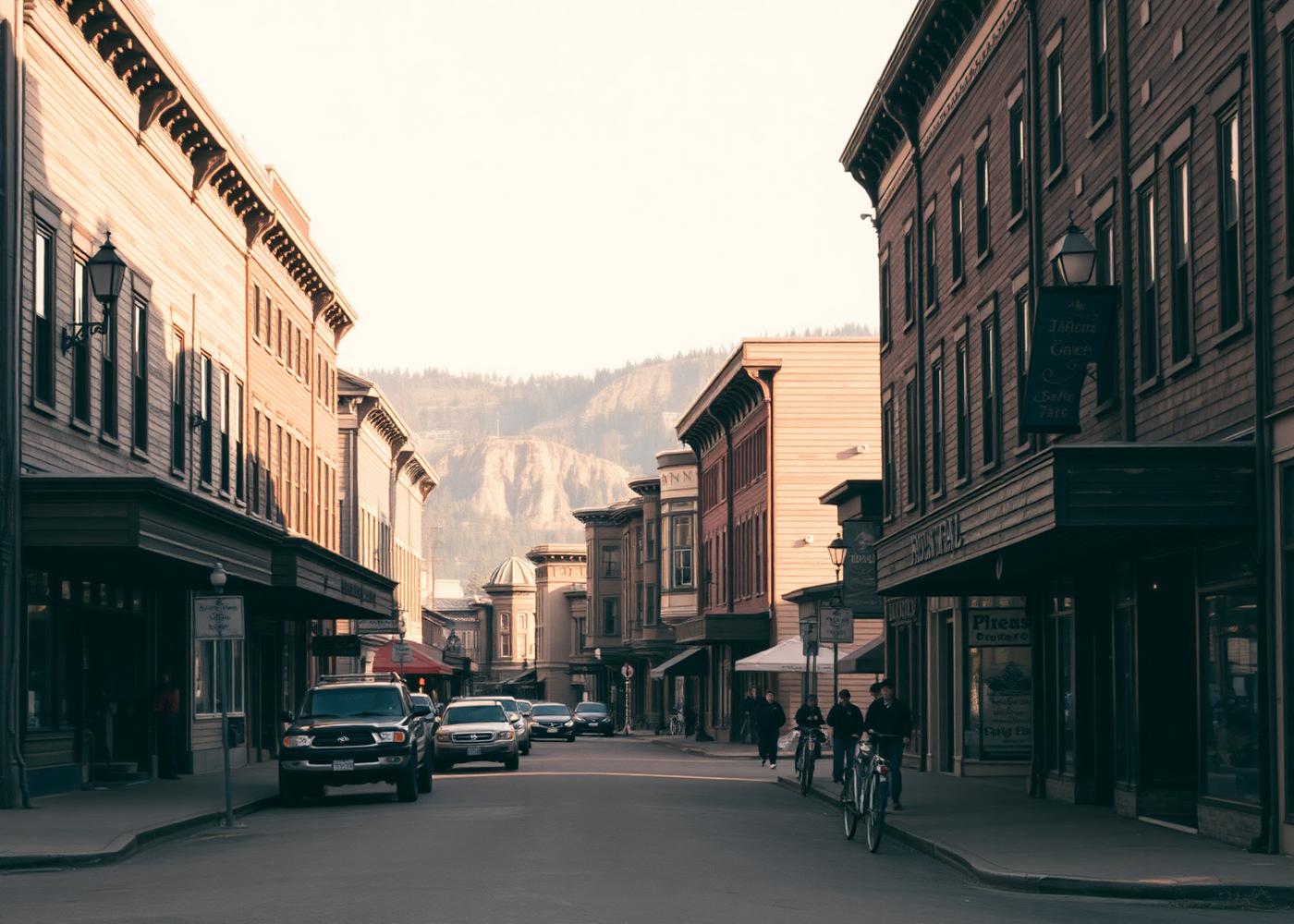 Historic Yukon street